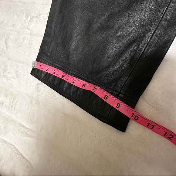 Men’s M.Julian Wilson’s Leather Motorcycle Riding Pants Size 36x32 - Picture 2 of 16